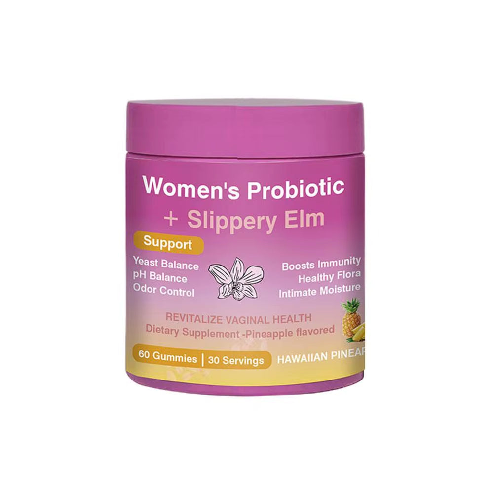60Pcs Female Probiotic Gummies for Intimate Care Optimize Gut Microbiota, Enhance Immunity, and Improve Overall Health Level