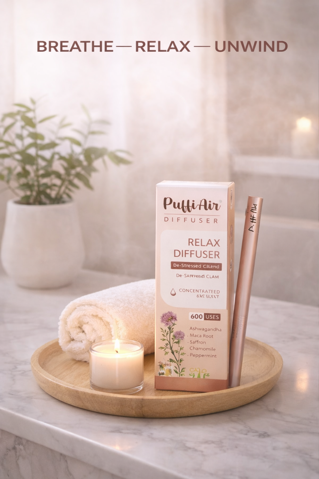 Premium Natural Herbal Diffuser Pens